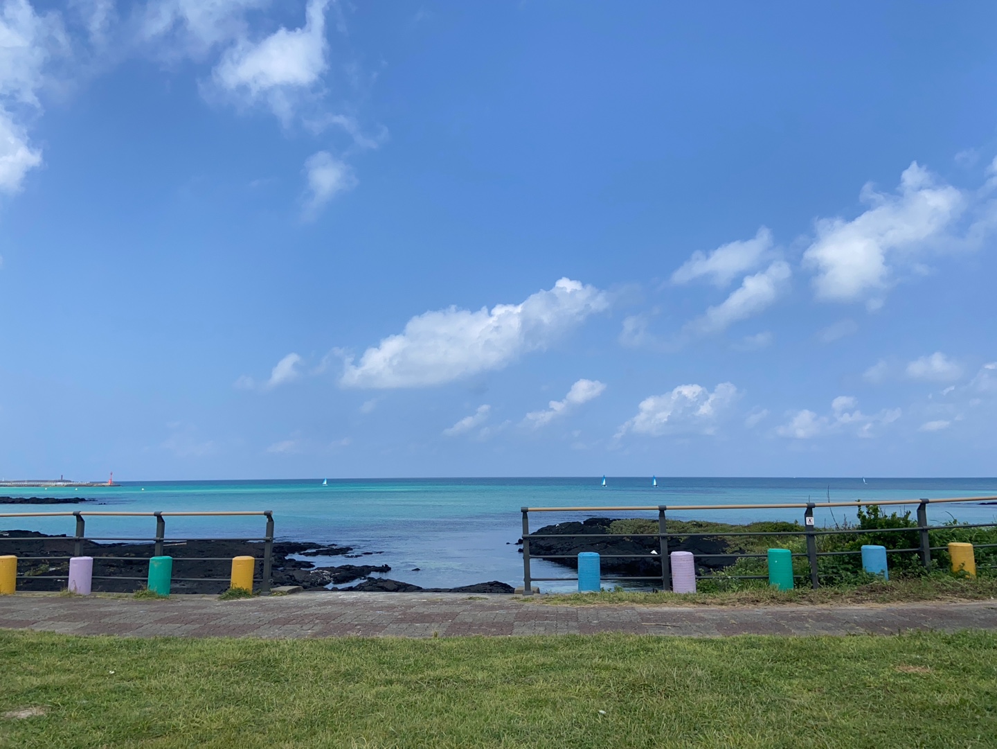 김녕해수욕장 캠핑