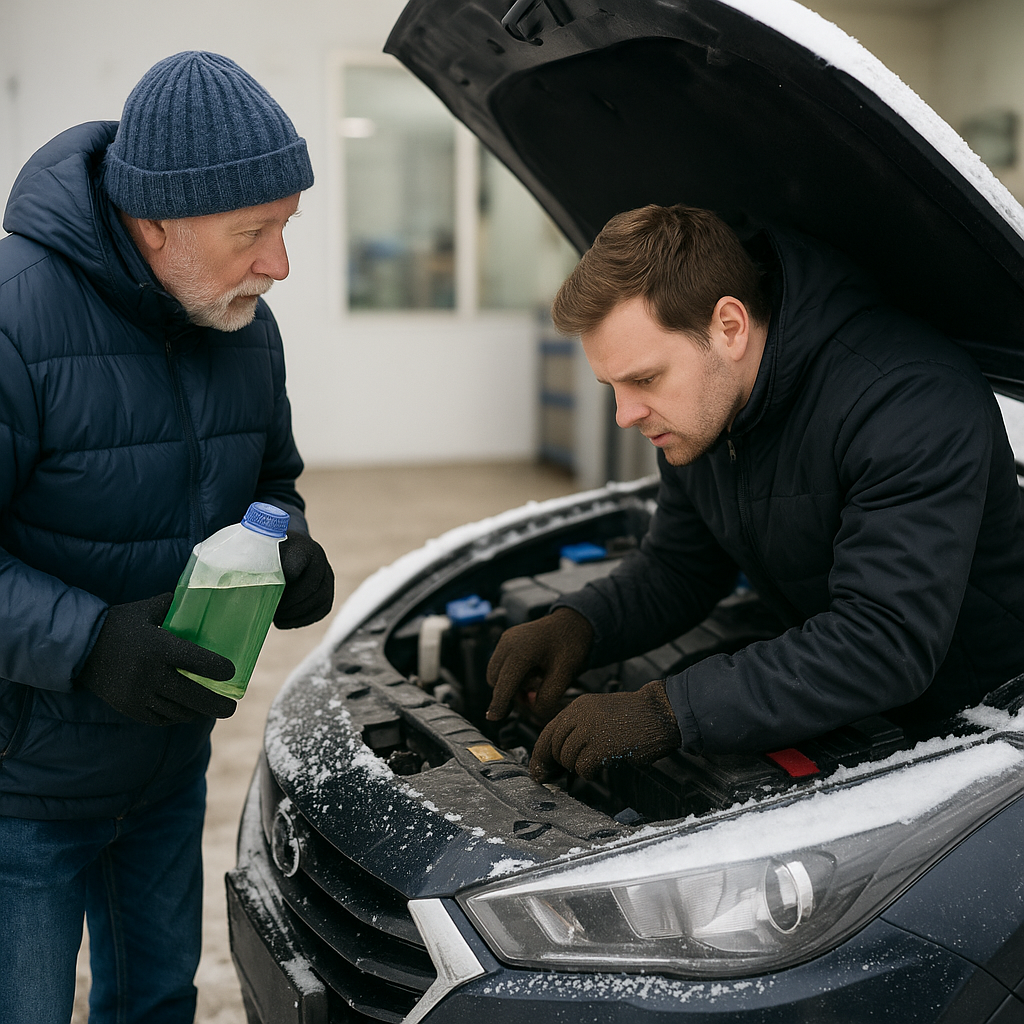 겨울철 시동 불량 예방: 배터리 관리와 부동액 체크
