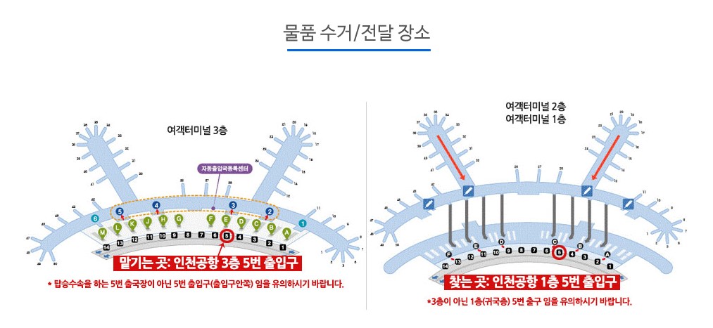 인천공항 외투보관 서비스