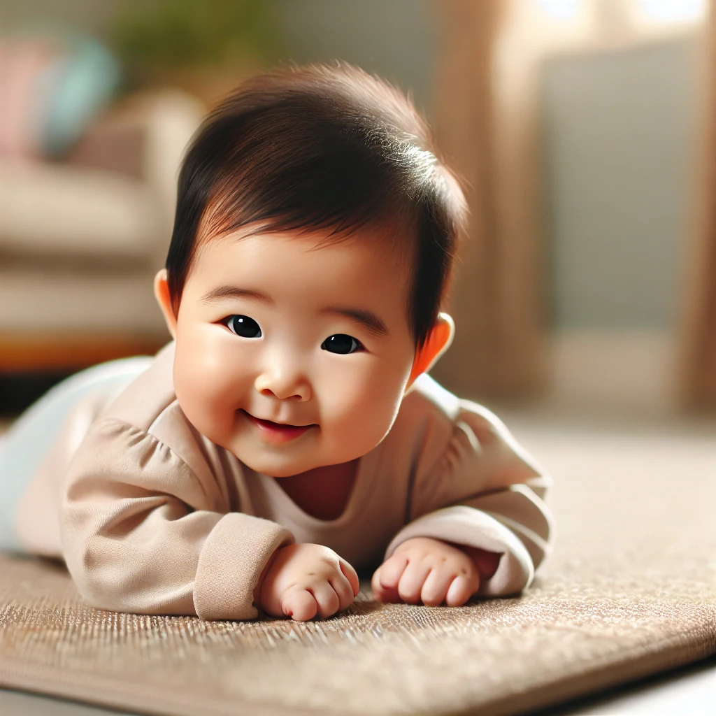 아기 터미타임 사진