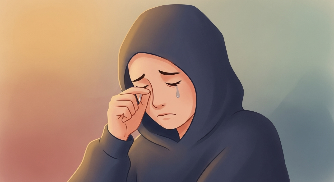 특별한 이유 없이 눈물이 난다