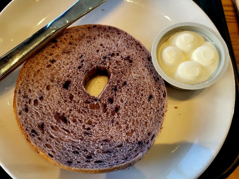 스타벅스 더블 에스프레소 크림라떼 탕종베이글