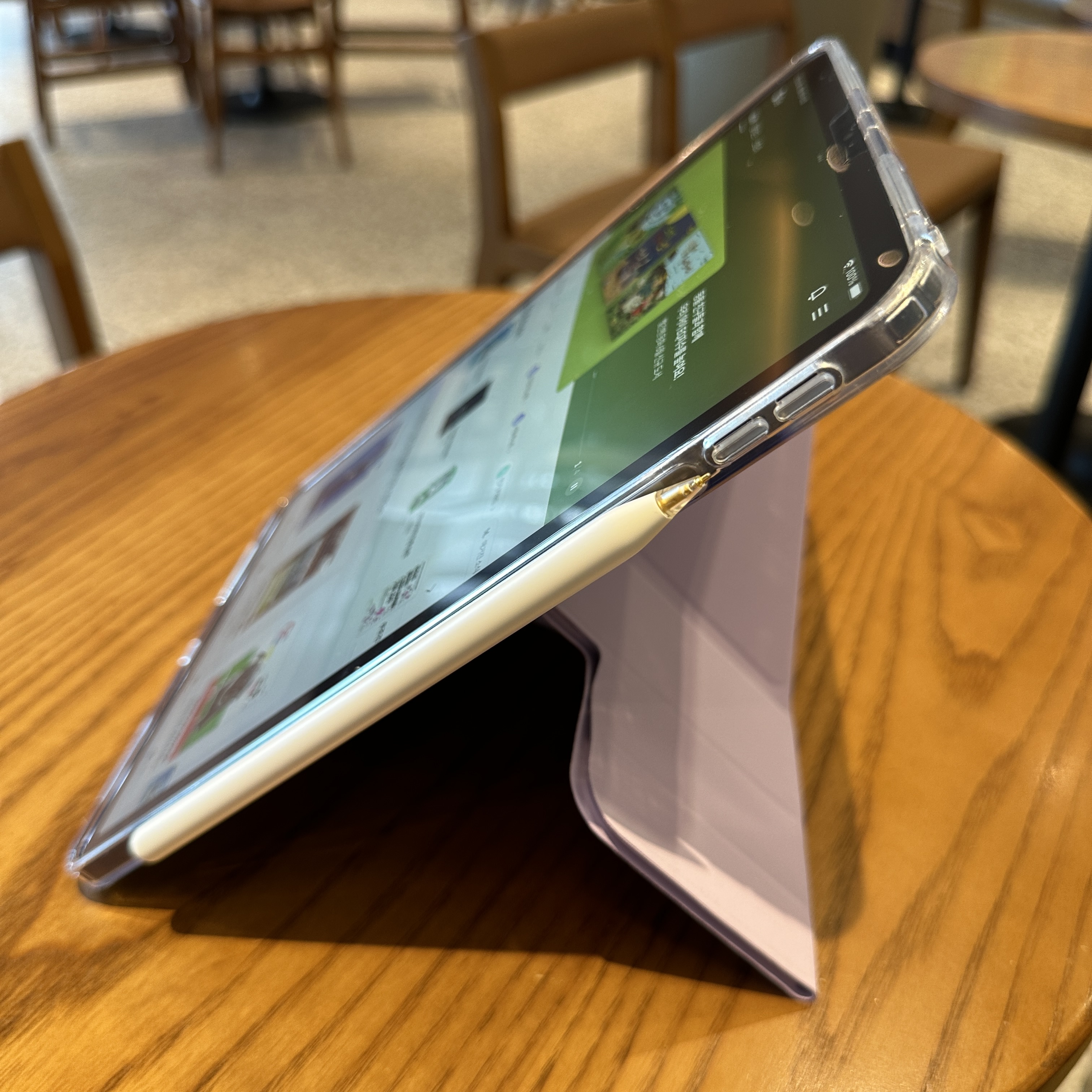 주블링_아이패드프로11인치_클리어마그네틱케이스