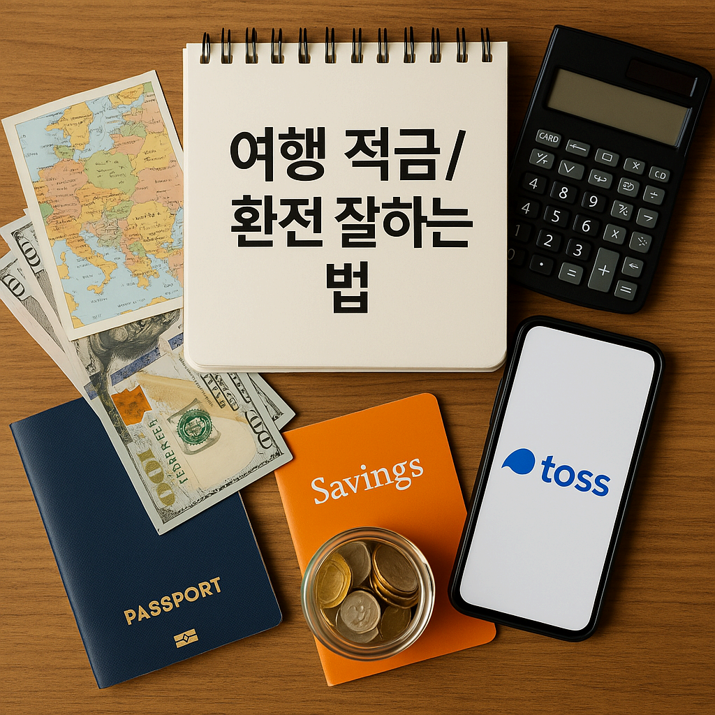 여행 적금 &amp; 환전 잘하는 법
