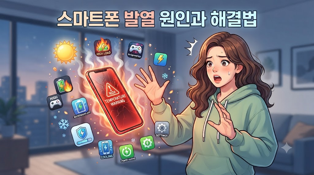 스마트폰 발열 원인과 해결법