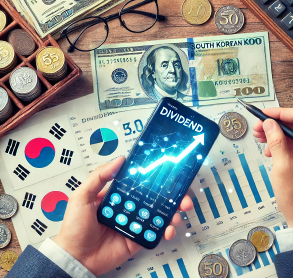 국내주식 배당주 예시 사진