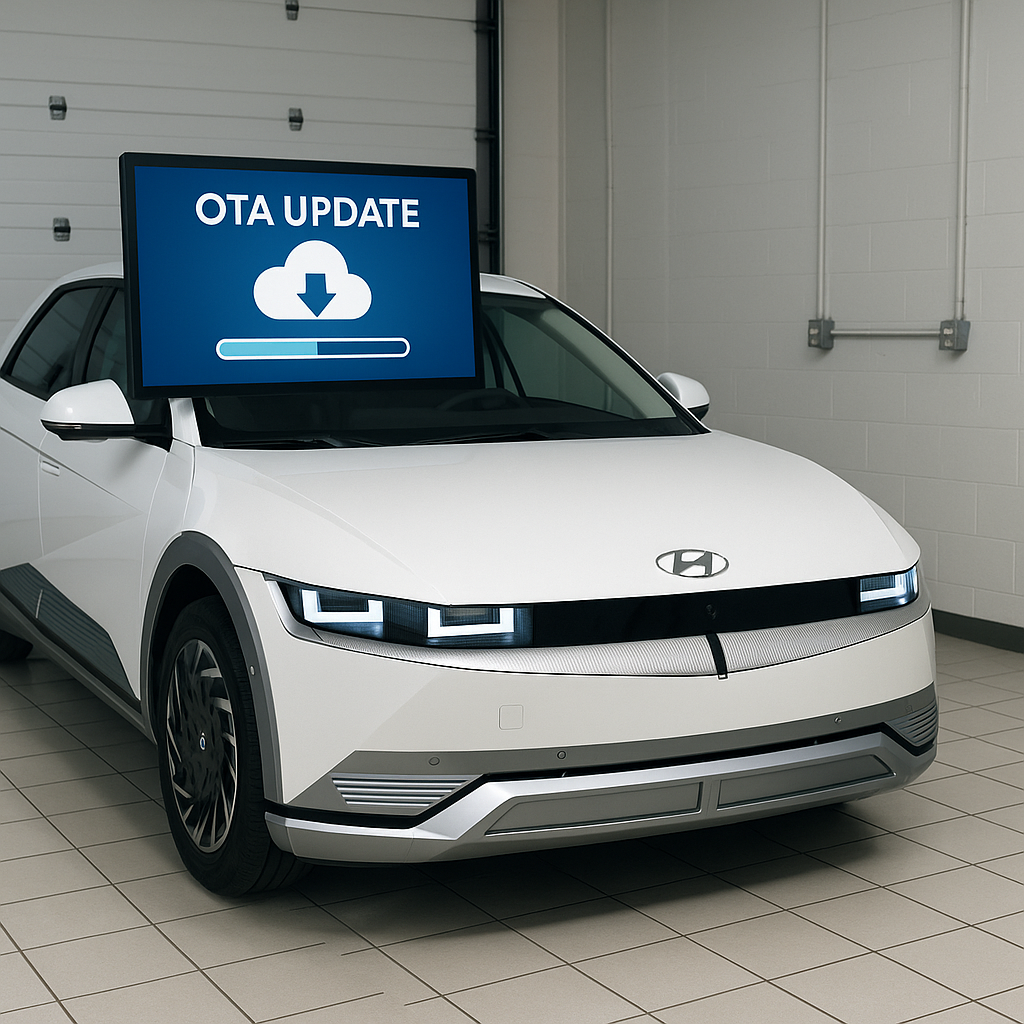 현대 전기차 OTA 업데이트, 실제로 가능한 변화는?