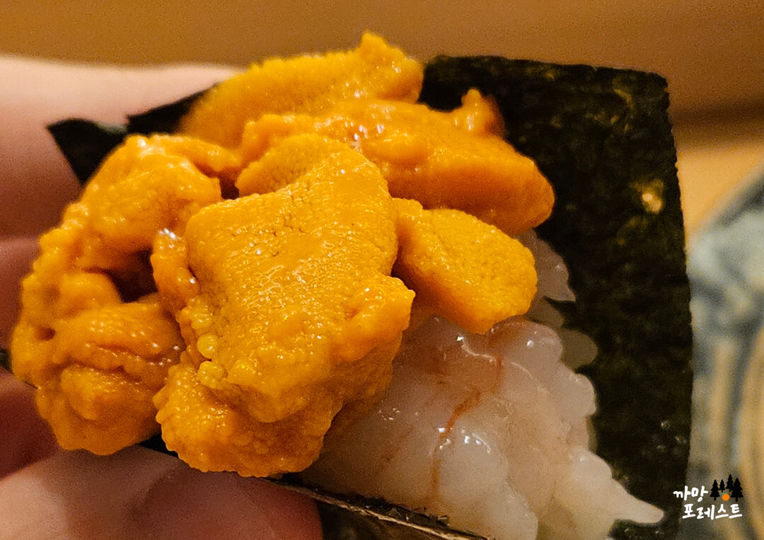 스시코우지 새우성게알