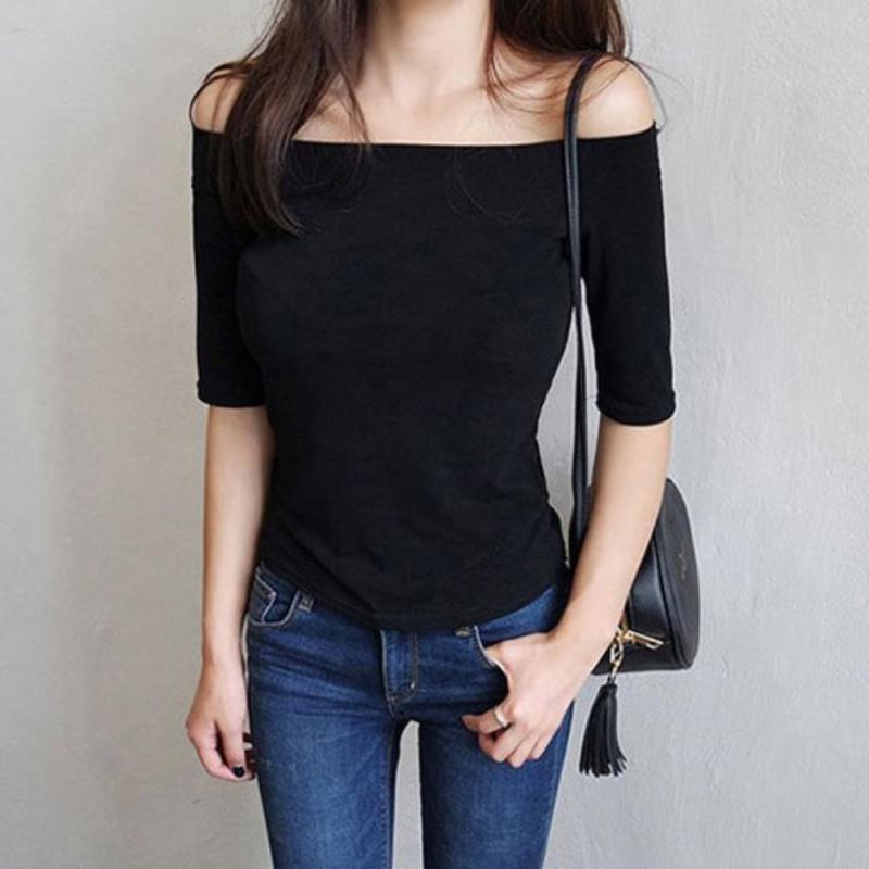 7부 오픈숄더티 SD7097