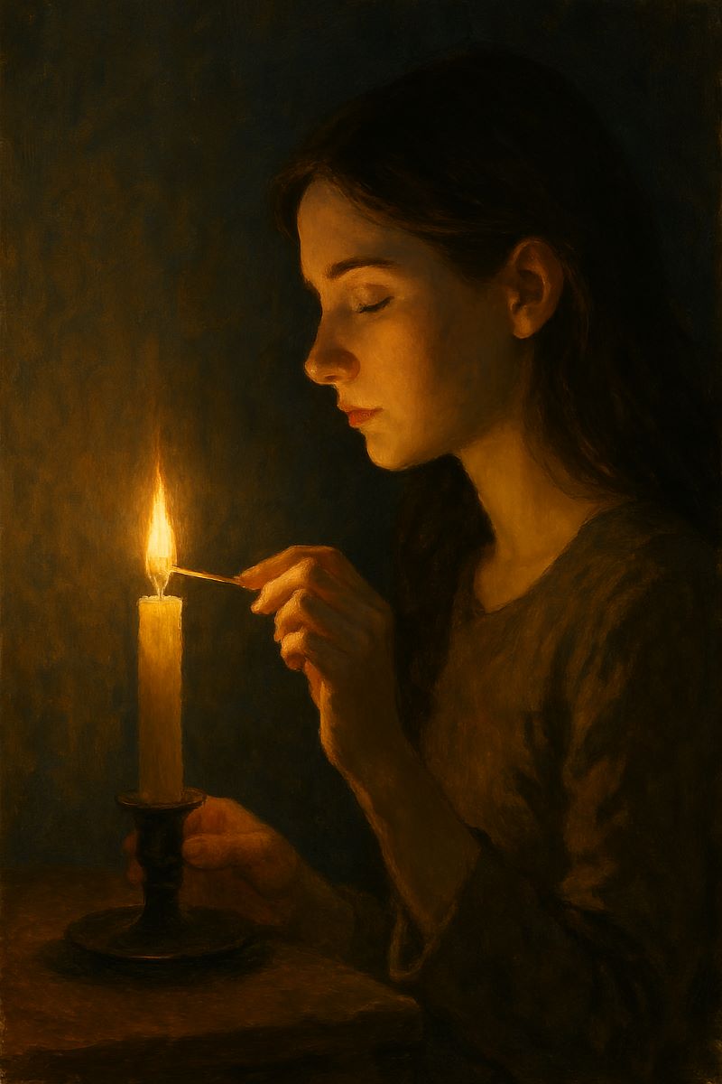 촛불 켜는 꿈 해몽 - 어둠 속의 빛, 무의식의 위로