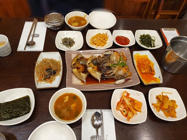 꽃지_삼성동_간장게장_미슐랭_정식