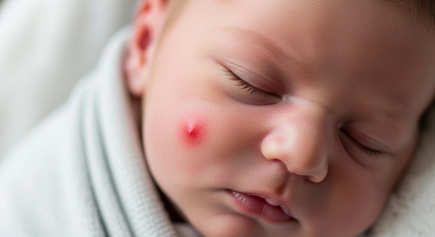 신생아 딸기 혈관종