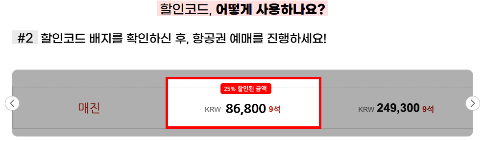 블랙 프라이데이 항공 특가 11월 12월