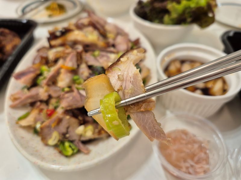 무침족발-맛평가