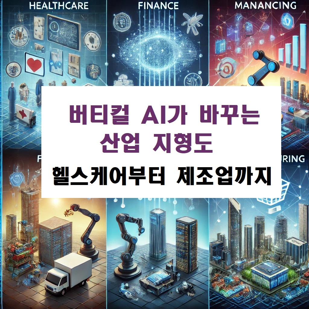 버티컬 AI가 바꾸는 산업 지형도: 헬스케어부터 제조업까지