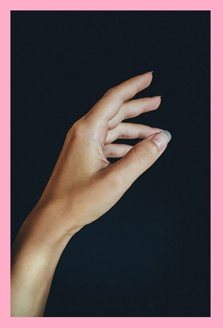 손
