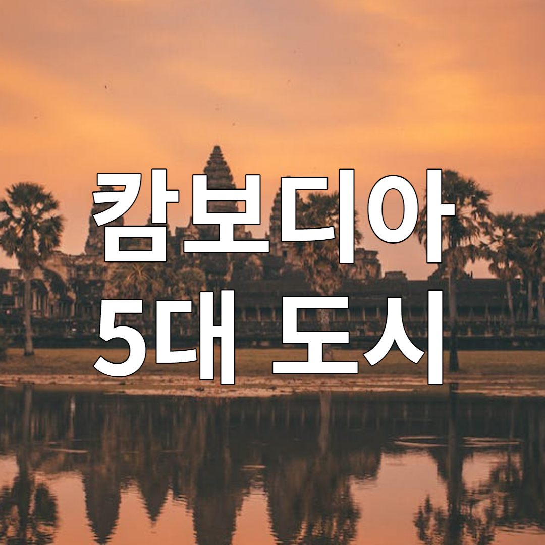캄보디아 인구별 5대 도시