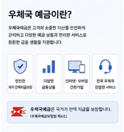 우체국 예금금리 조회 공식 홈페이지 바로가기