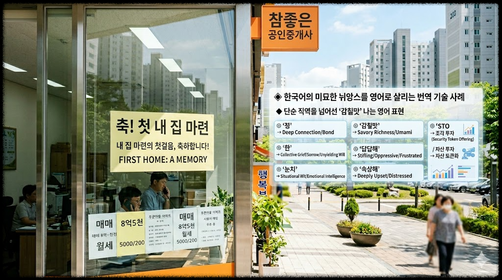 한국어의 미묘한 뉘앙스를 영어로 자연스럽게 살리는 번역 기술 사례 정리하기