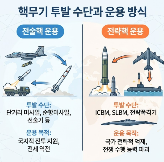 전술핵무기와 전략핵무기
