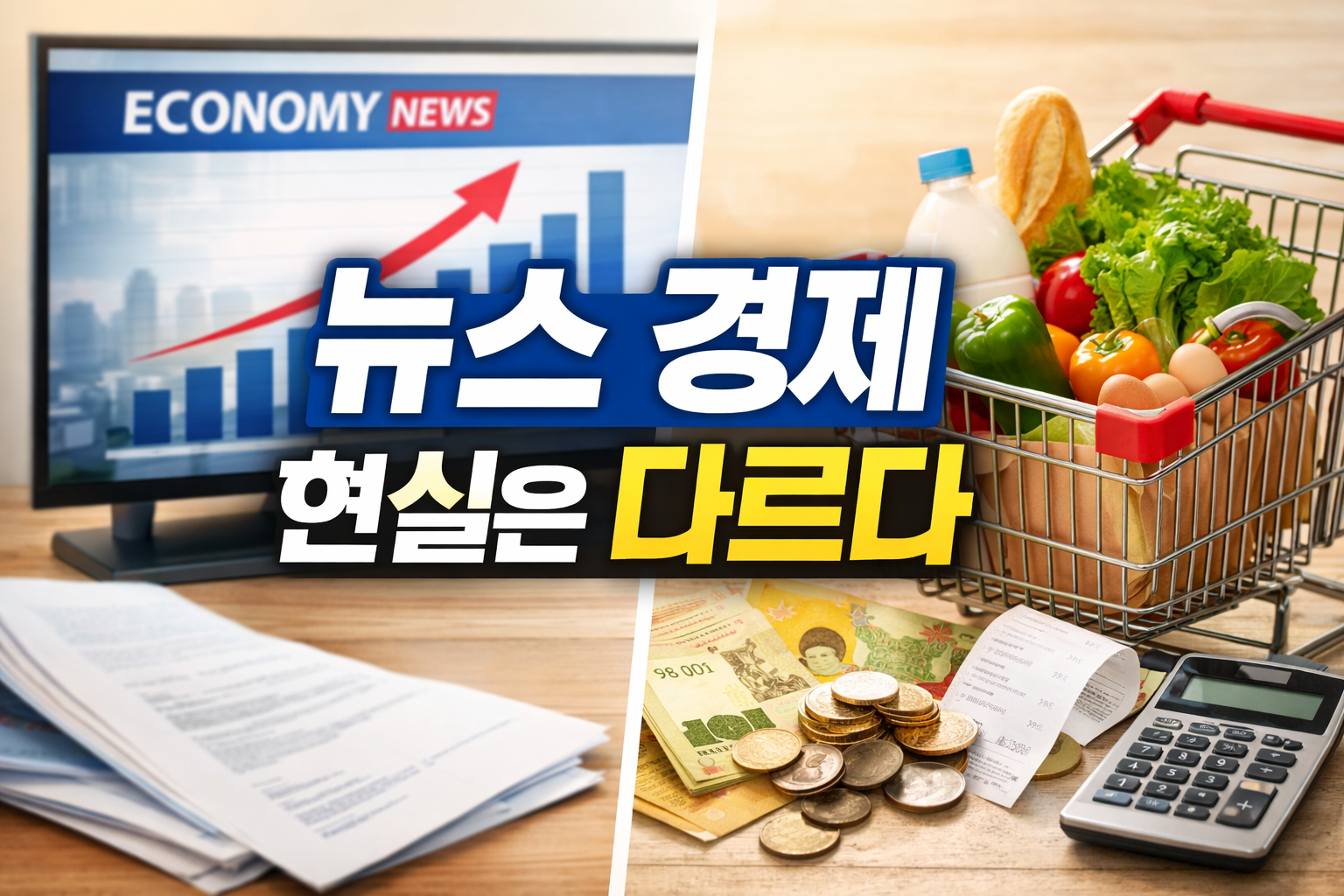 뉴스 속 경제와 현실 경제가 다른 이유