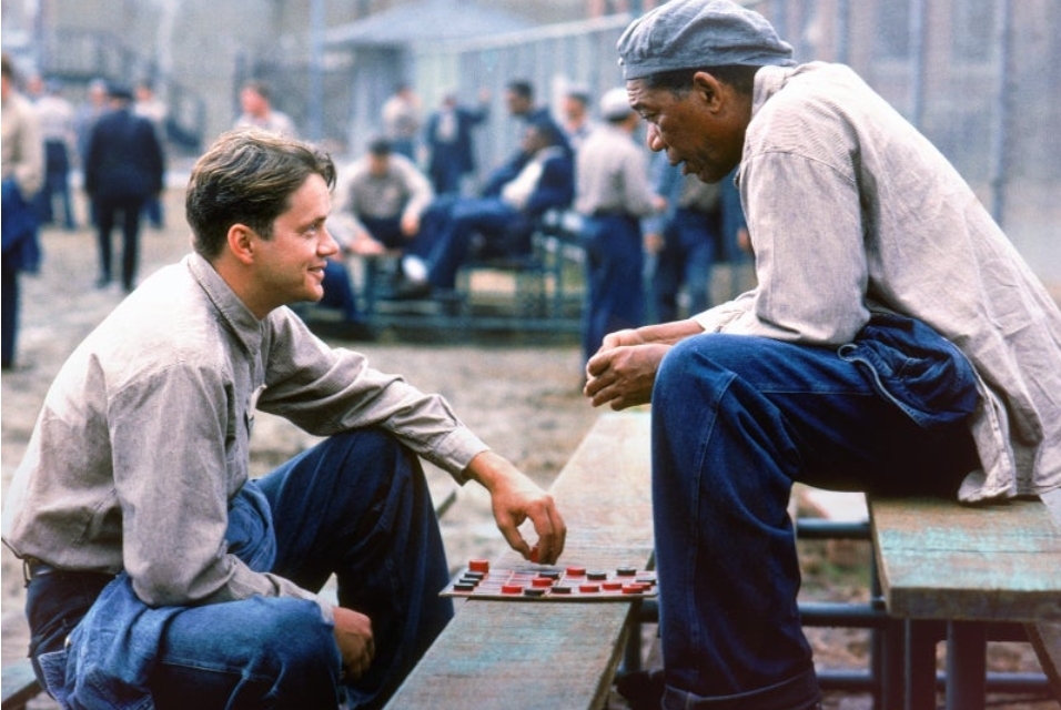 주연배우 두사람의 포스터