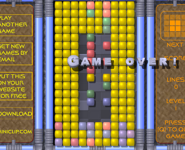 테트리스 무료게임하기 미니컵 사이트