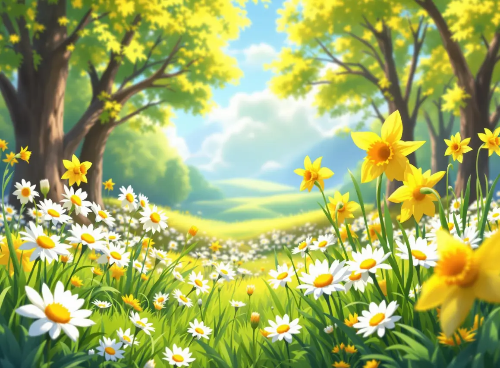 봄풍경-꽃-나무