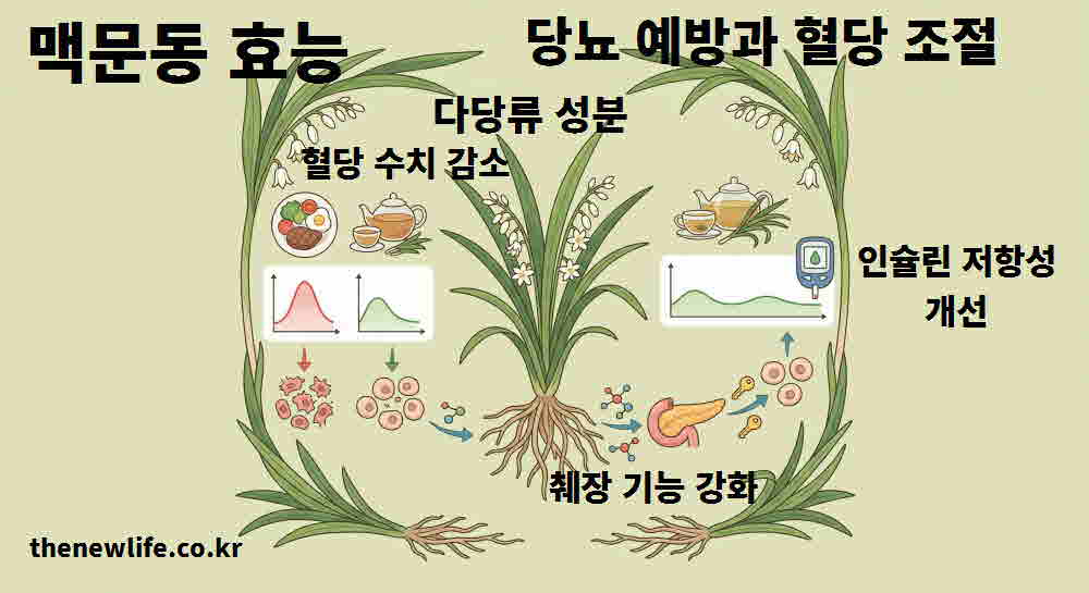 맥문동 효능 당뇨 예방 혈당 조절