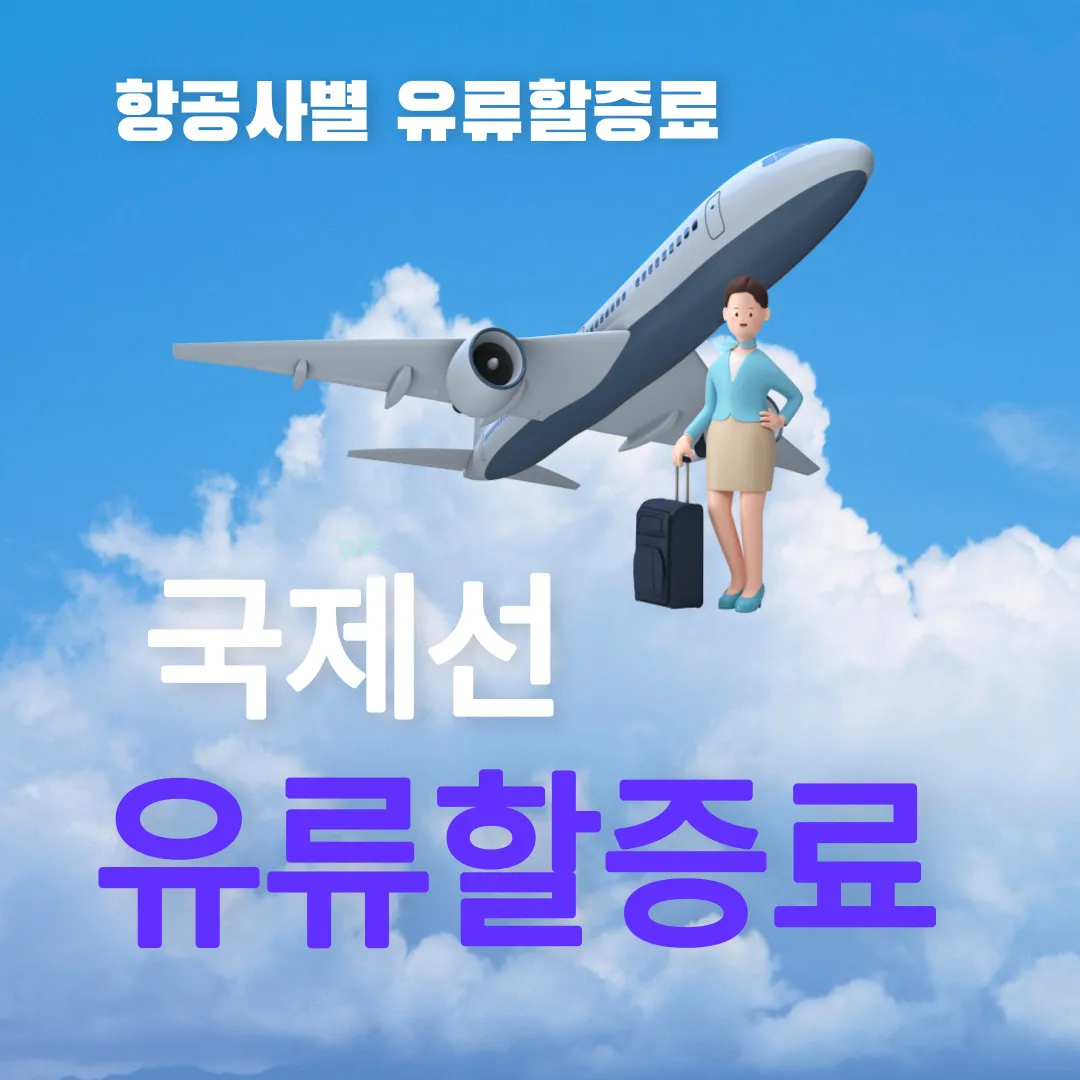 국제선-유류할증료-금액-항공사별-총정리