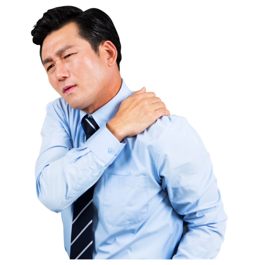 어깨통증과 관련된 사진입니다.