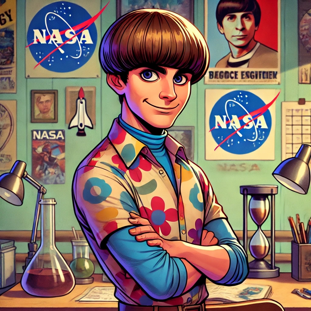 빅뱅 이론에서 하워드를 연상시키는 그림