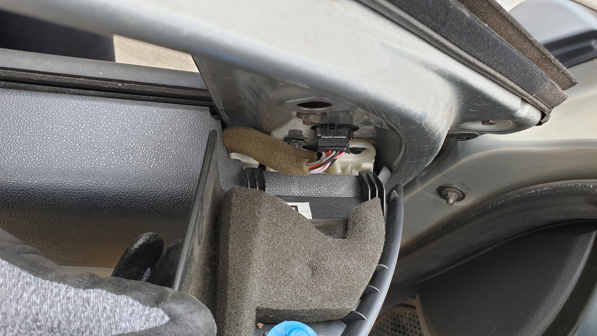 사이드미러 커버 닫는 방향