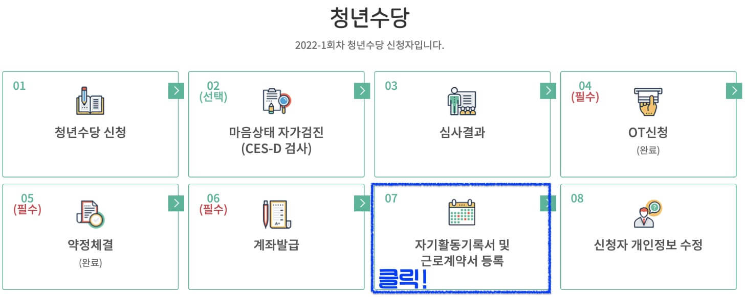 서울시 청년수당 자기활동기록서 작성법 및 예시 - 2025년 완벽 가이드