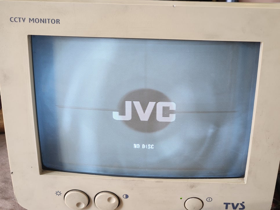 CRT 산업용 모니터 9" B/W CCTV CRT MONITOR MM-9 수리 화면 떨림(진동) 증상 수리 완료