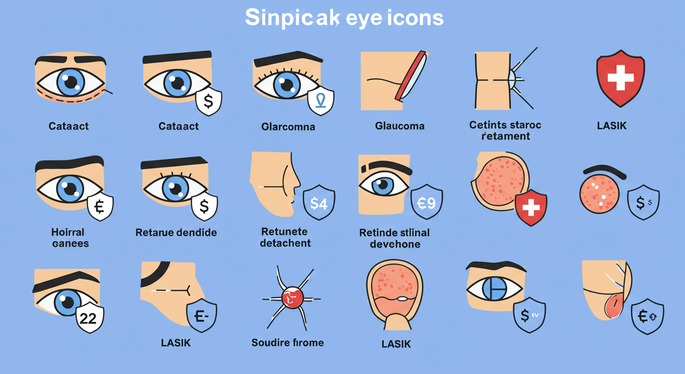 대표 안과질환 수술비 개요