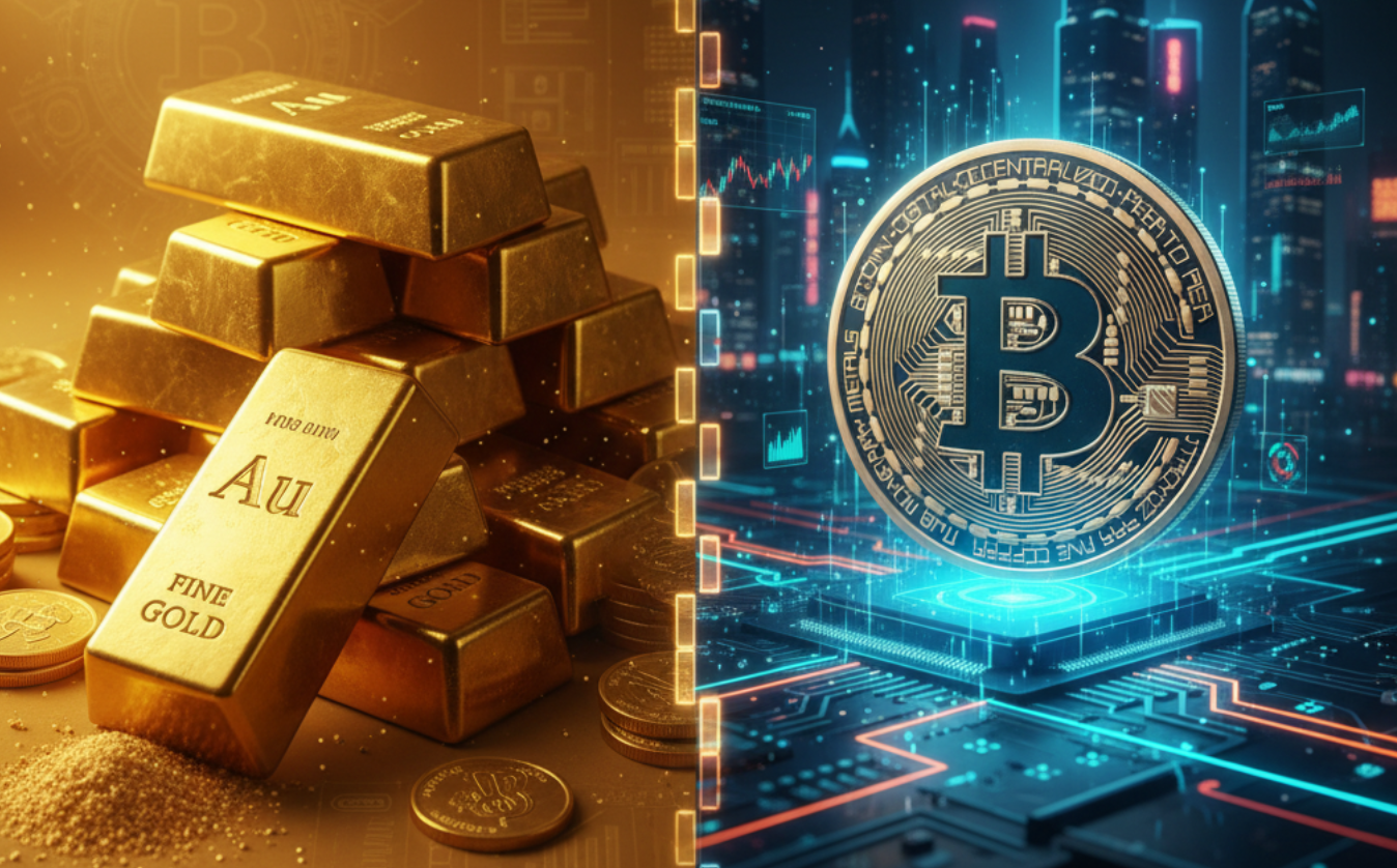 금 vs 비트코인, 같이 오를까 따로 갈까? 두 자산의 관계 분석
