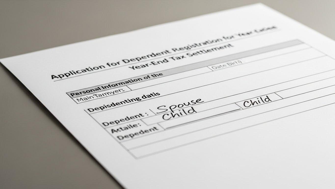 연말정산부양가족등록방법