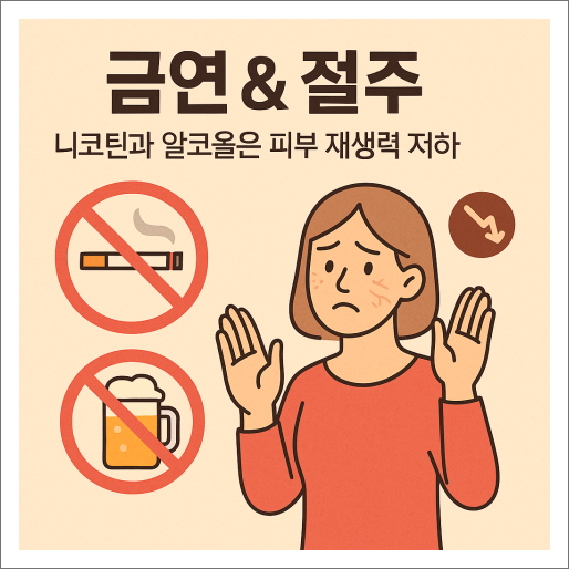 접촉성 피부염_생활습관개선_금연 절주