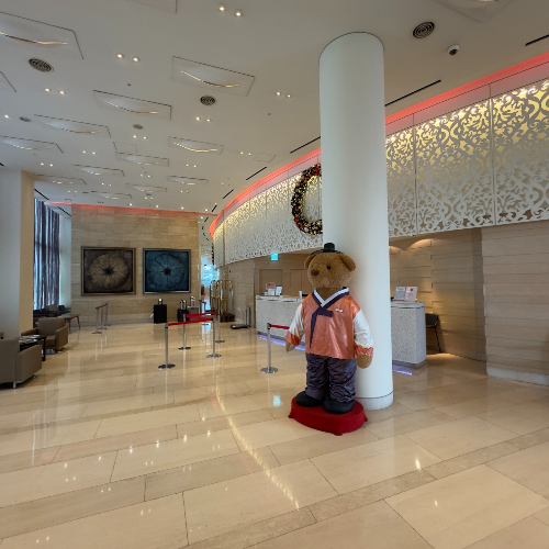 국도호텔 프론트