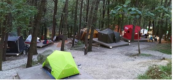 안양 병목안캠핑장 예약 명당