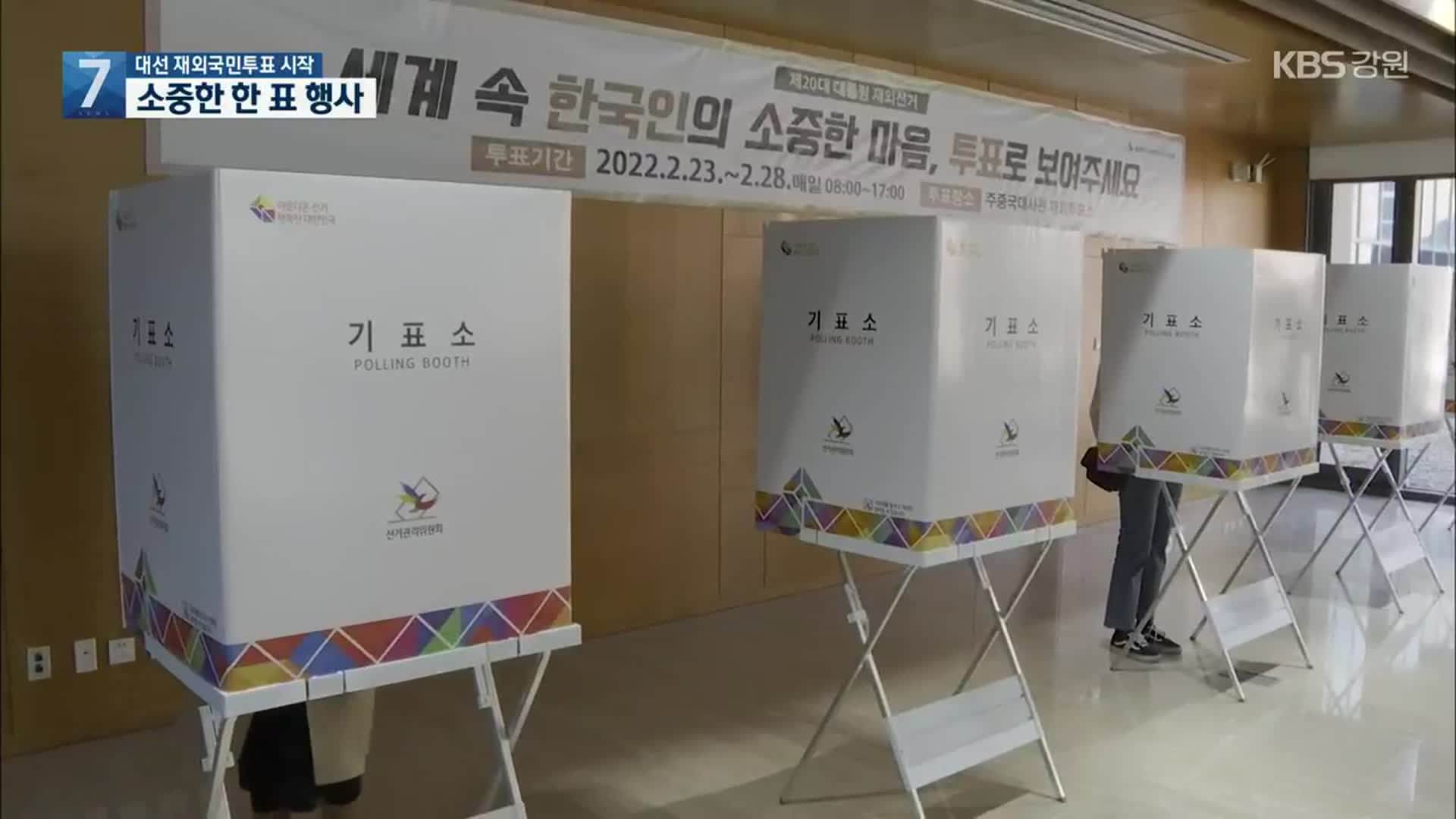 재외국민 투표 선거 방법, 기간, 절차