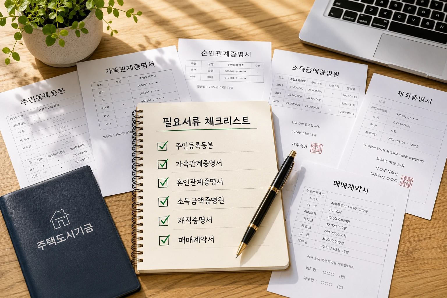 신혼부부 디딤돌대출 필요서류 체크리스트와 신청 준비 서류