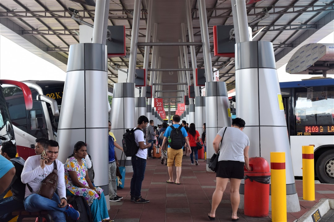 Bus terminal.