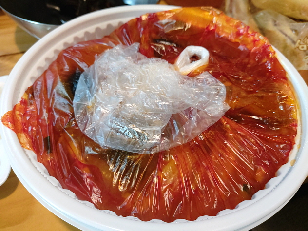 상주 왕비성 짬뽕 포장