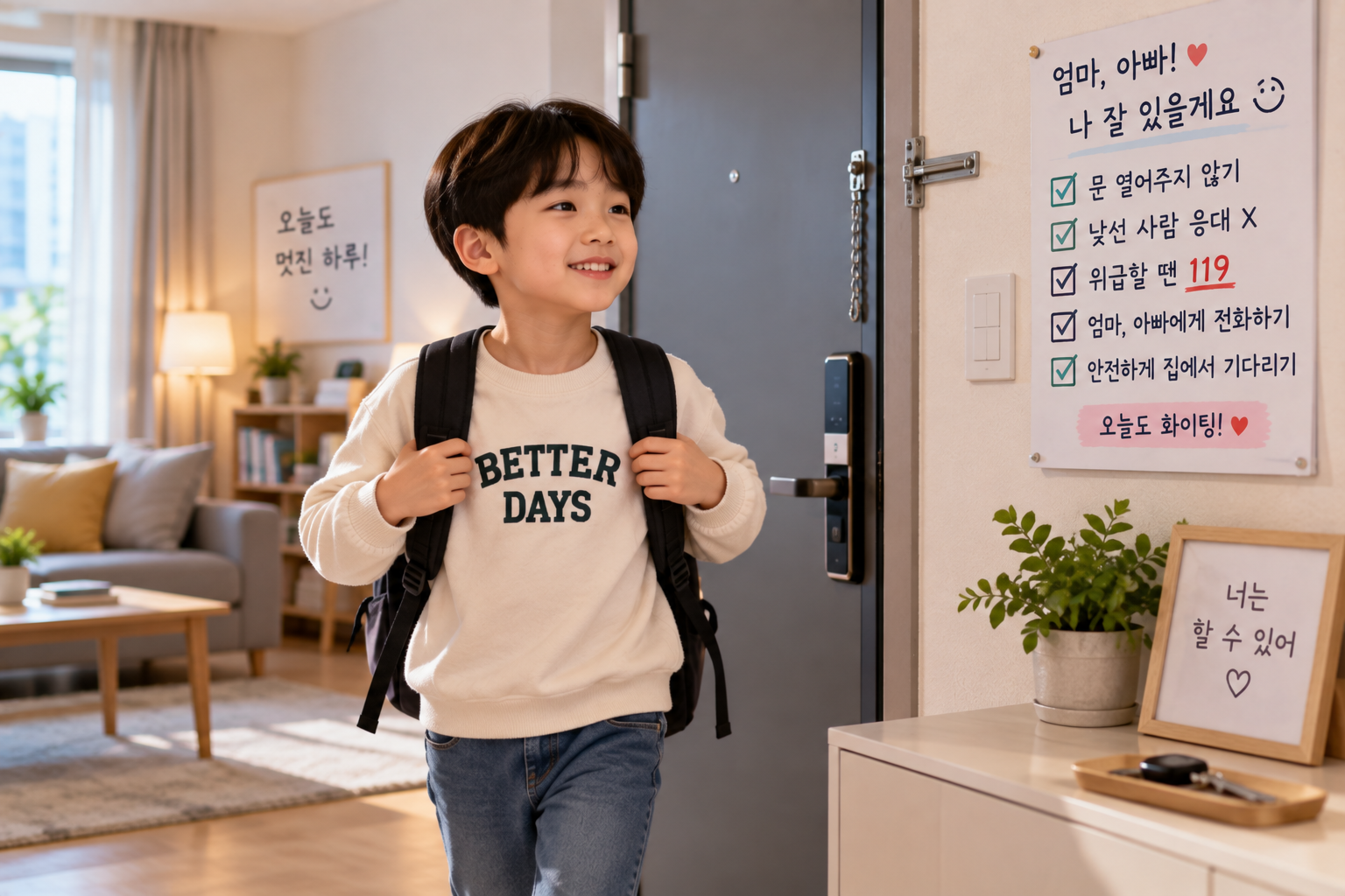 안전한 집, 멋진 하루