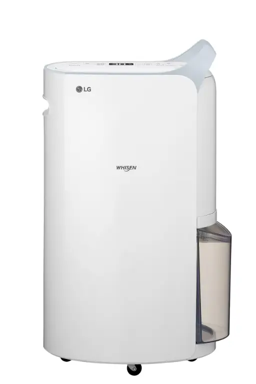 제습기 물통 분리 모습