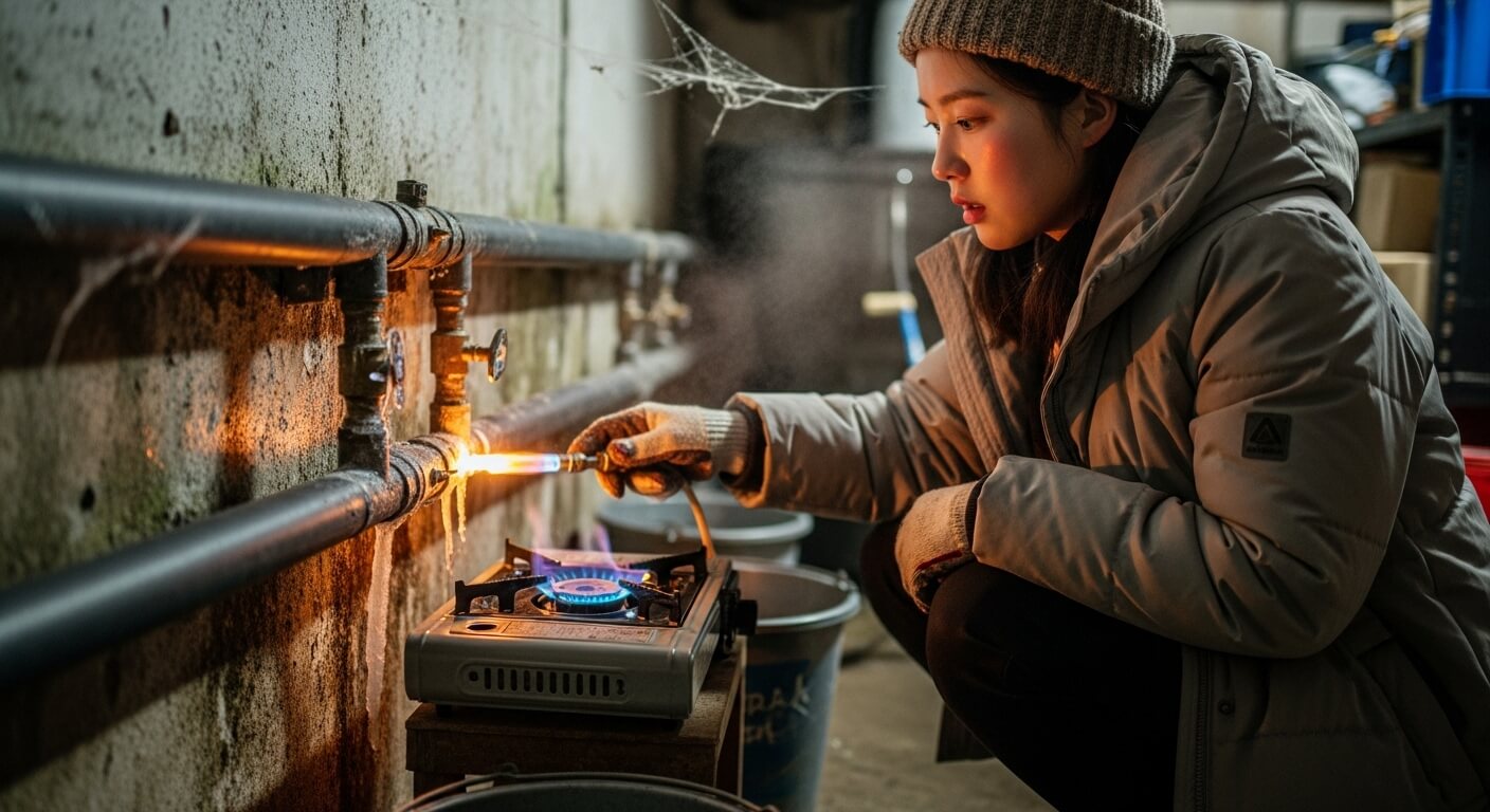 겨울철 수도 동파 예방 방법