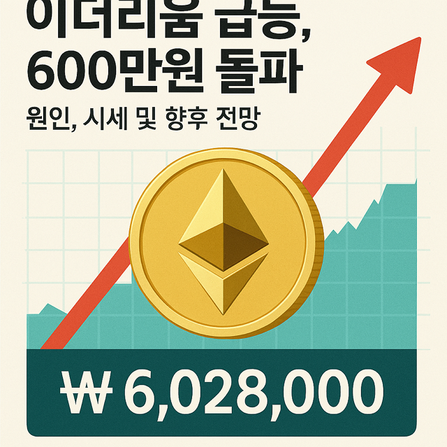 이더리움 급등, 600만원 돌파 원인, 시세 및 향후 전망