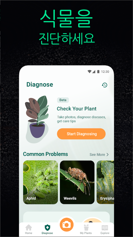 NatureID, 식물과 꽃 이름 찾기
